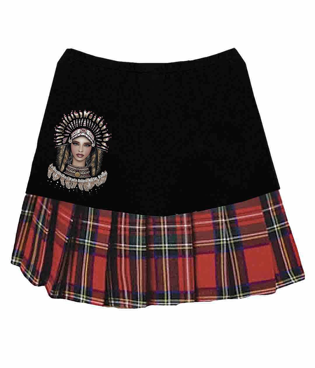 Faldas Pantalón Escocesa Pompeya